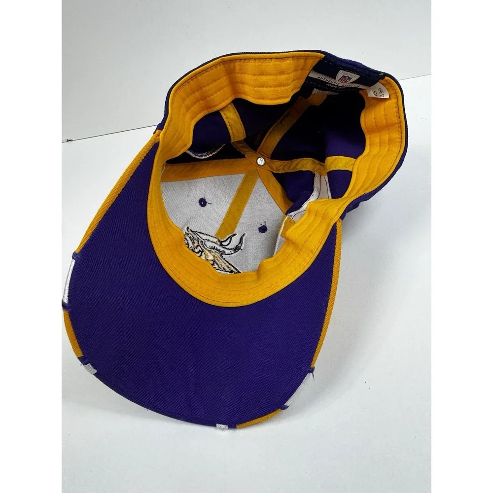 Minnesota Vikings NFL Mens One Size Hat Cap Adjustable Reebok Team NFL - Retro